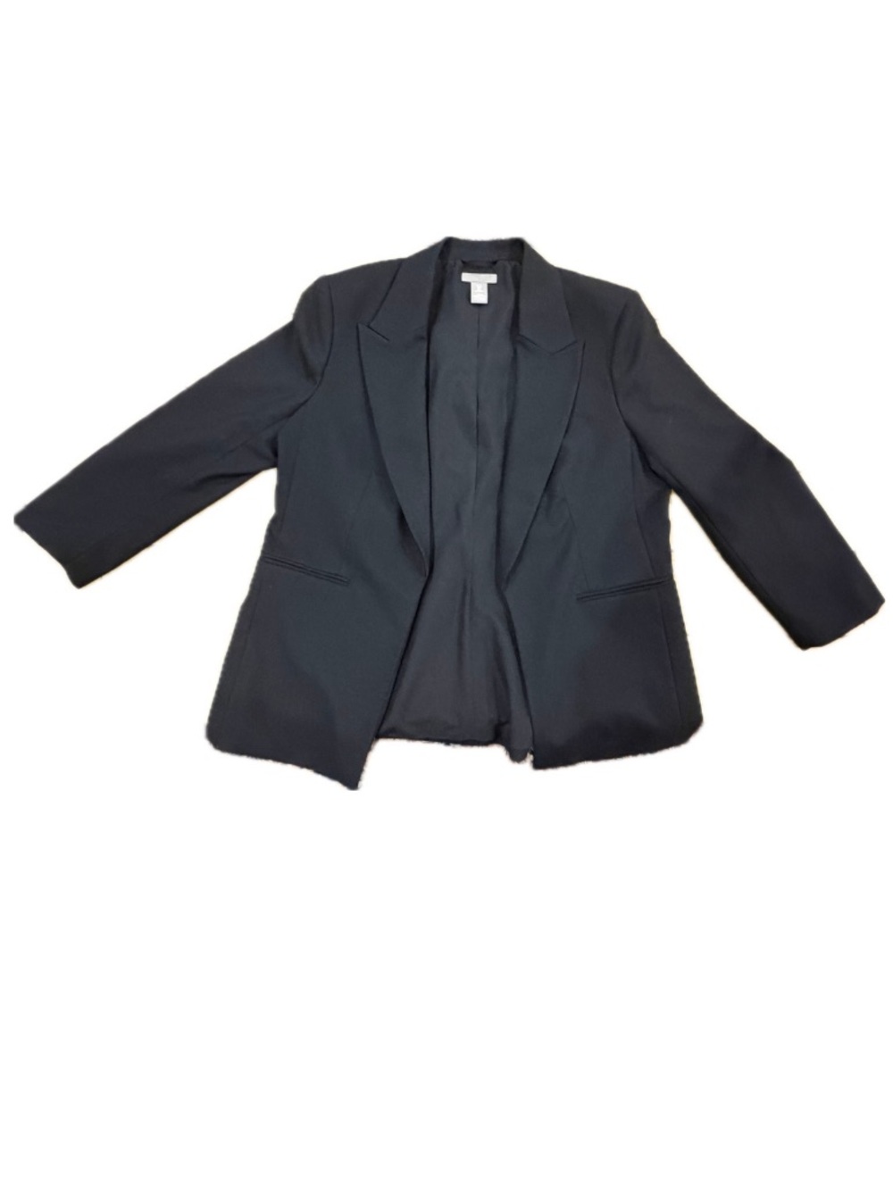 H&M Black Women's Blazer - Classic Tailored Style | M